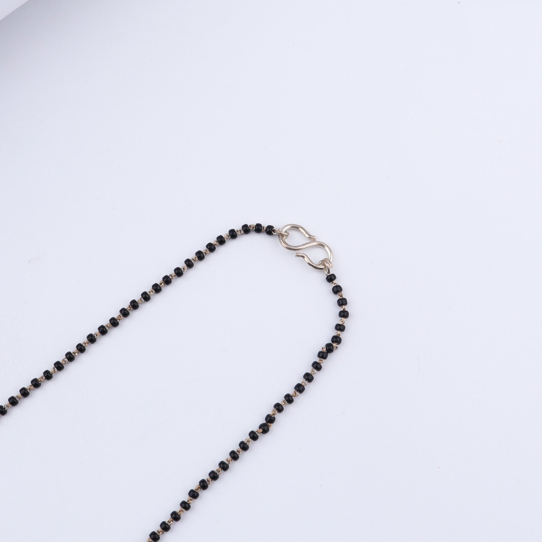 Silver Saaj motif Mangalsutra