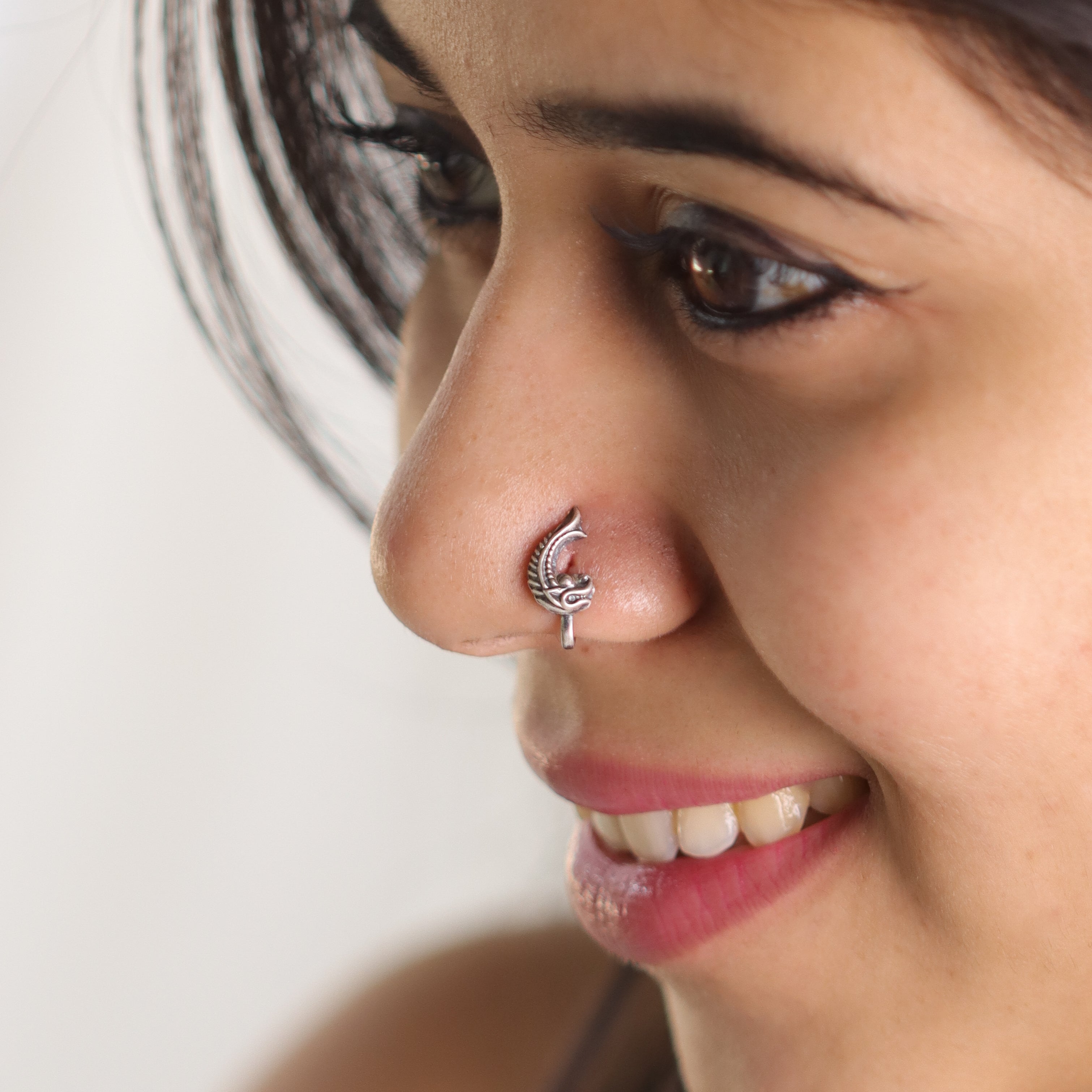 Matsya Nose pin (Clip on)