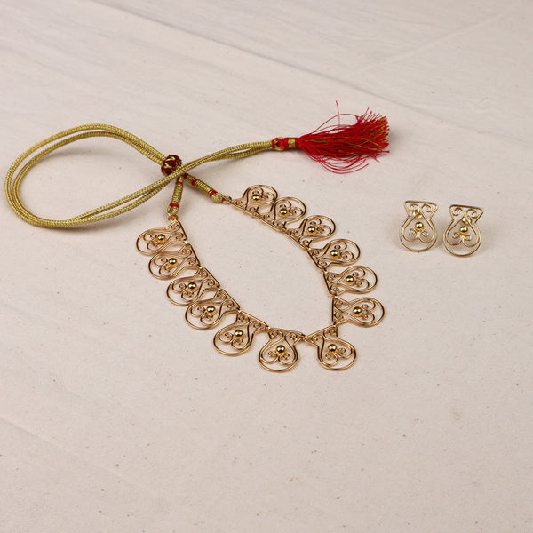 Silver Ghat (घडा) Nakshi Set | 92.5 Silver | 22K Gold Plated
