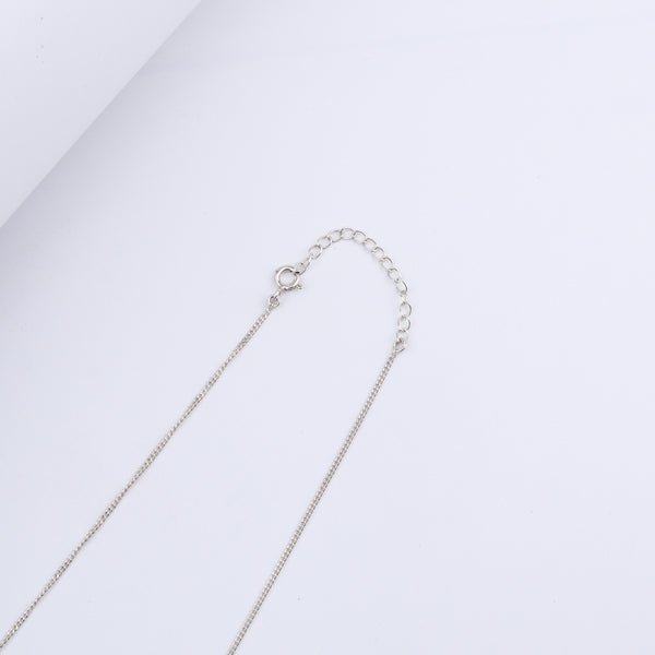Silver Saaj motif Mangalsutra