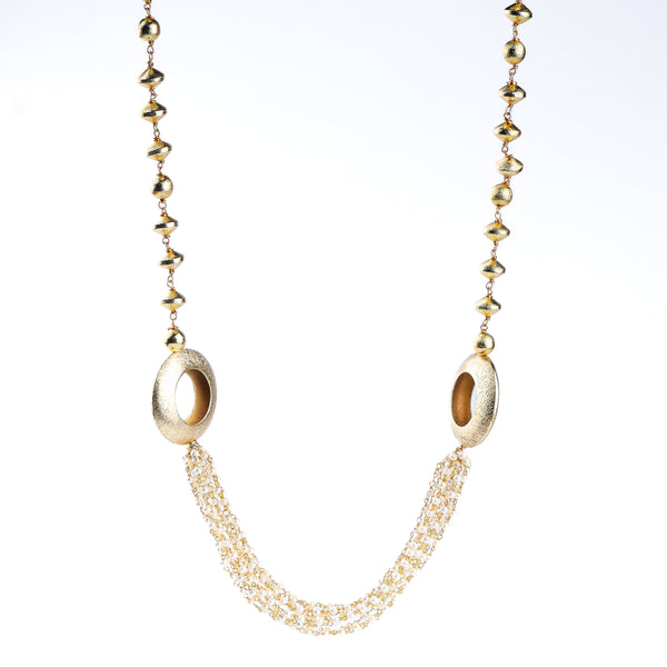 22K Gold Plated Fashion Necklace