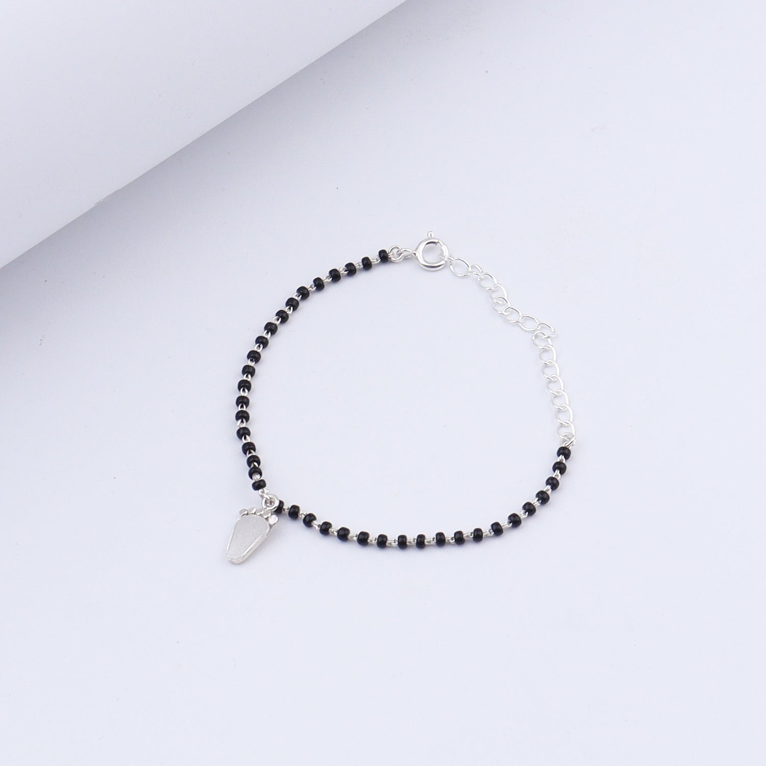 Silver Charm Mangalsutra bracelet