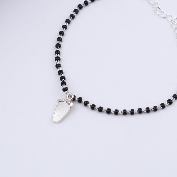Silver Charm Mangalsutra bracelet