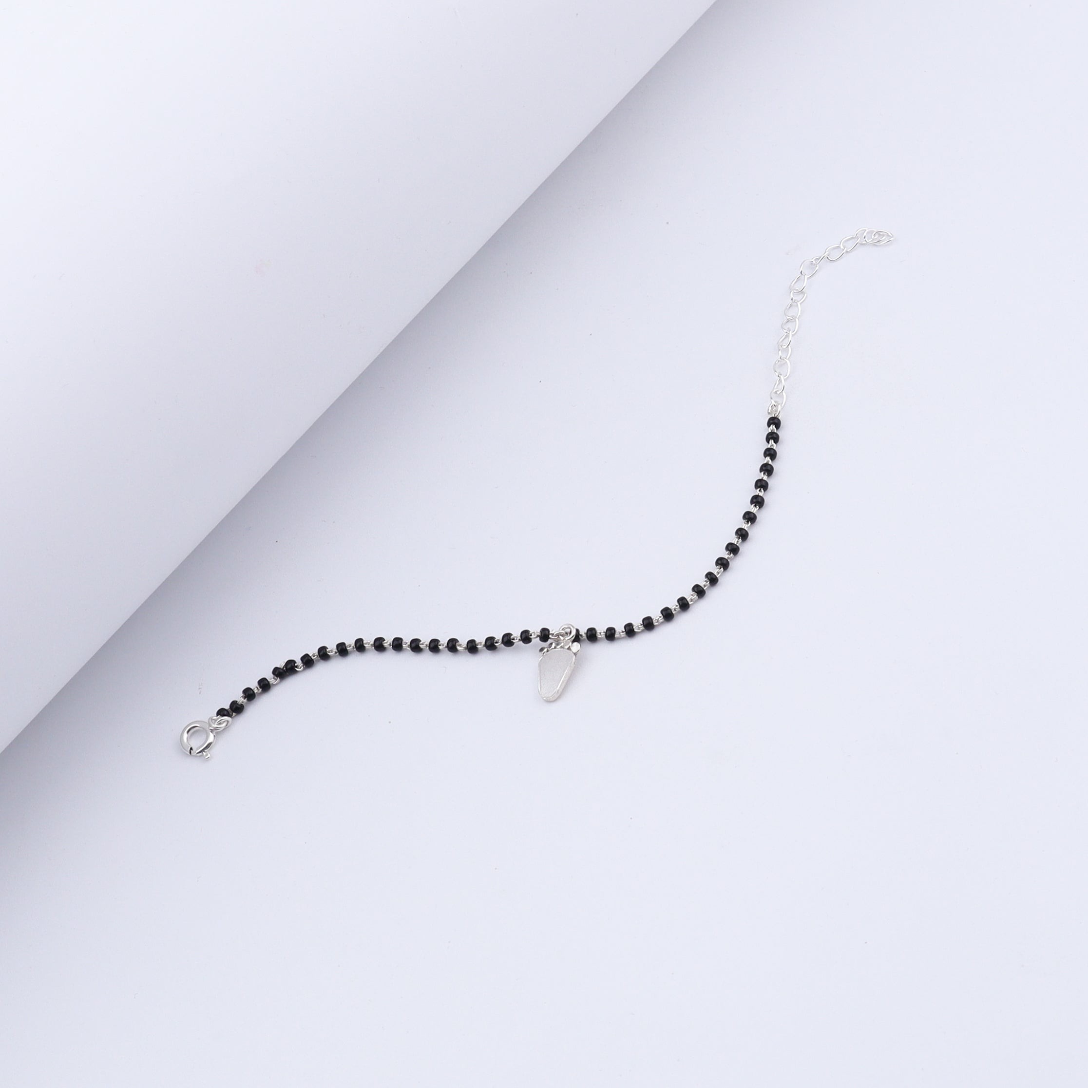 Silver Charm Mangalsutra bracelet