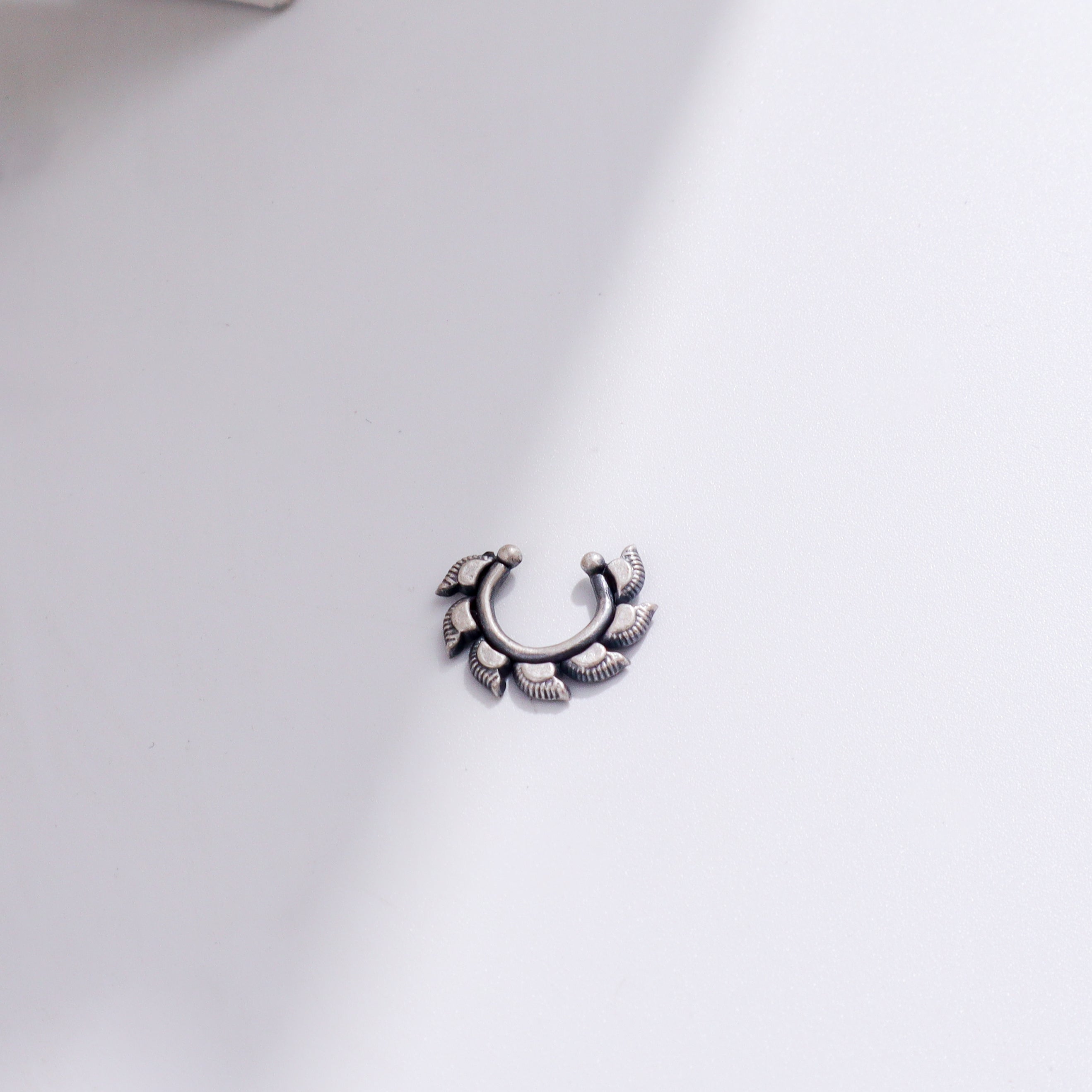 Sterling silver nosepin jewelry