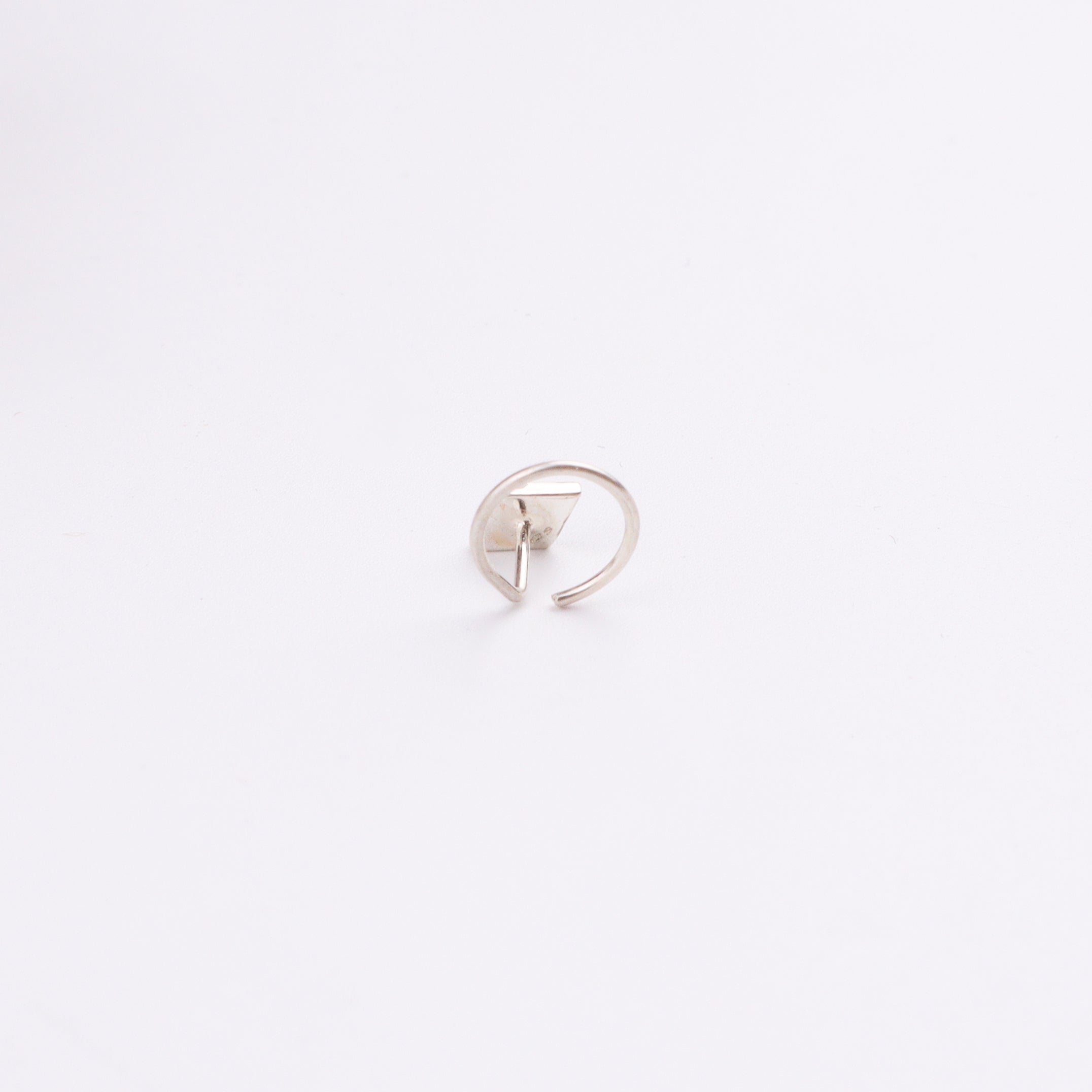 Diamond Nose pin (Pierced) - Grey , Pink , Blue