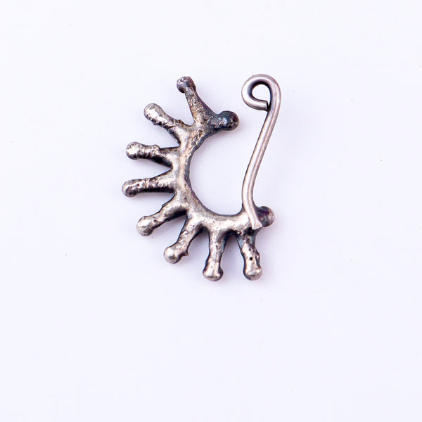 silver kiran nath left clip on