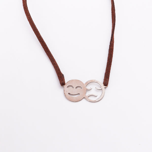 Mood Harmony Pendant with Suede Cord