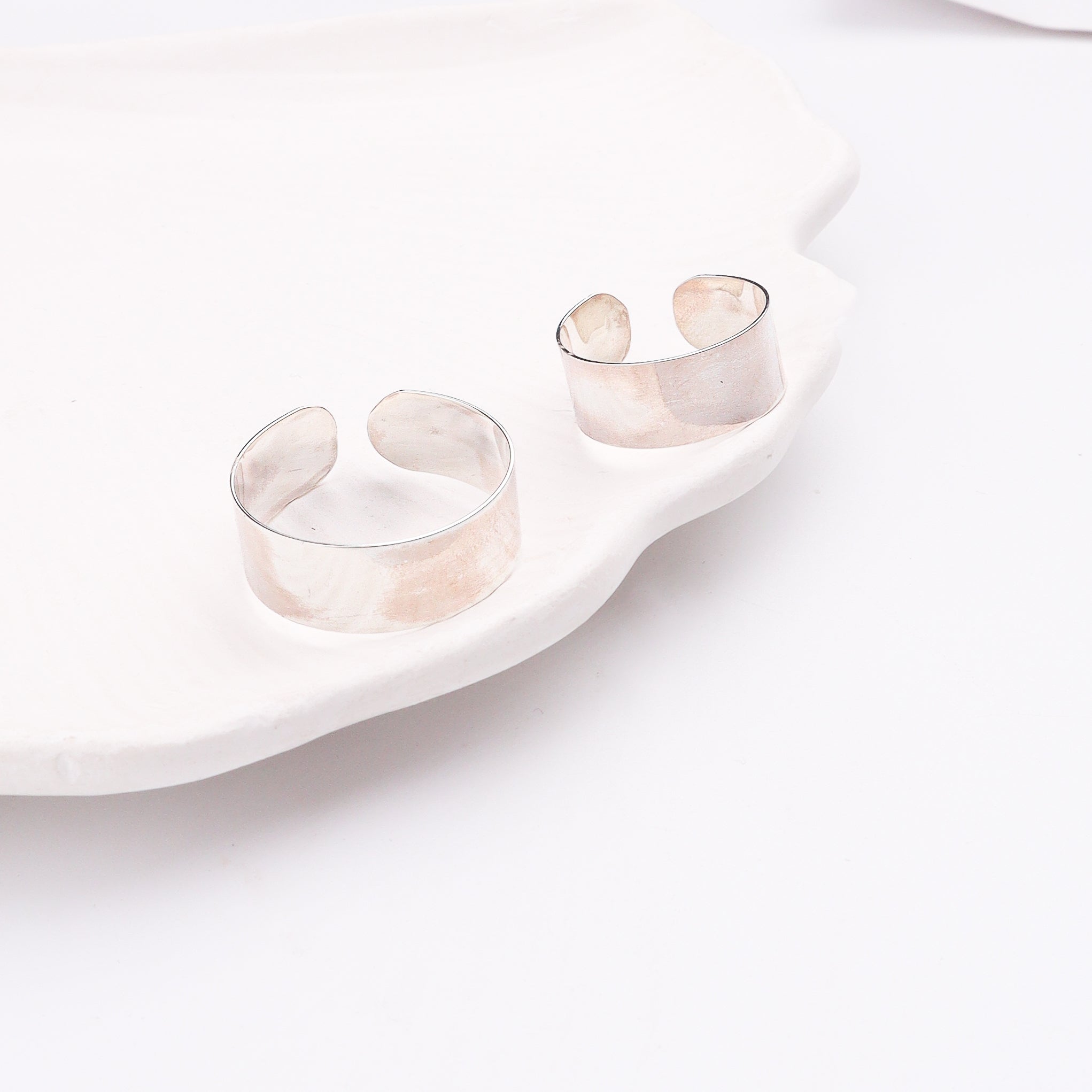 Plain Couple Ring / Bands Unisex