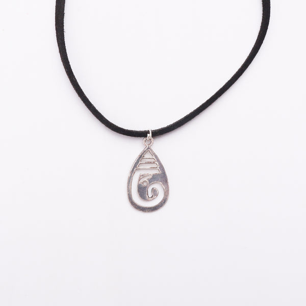 Silver Ganesha Necklace for Men