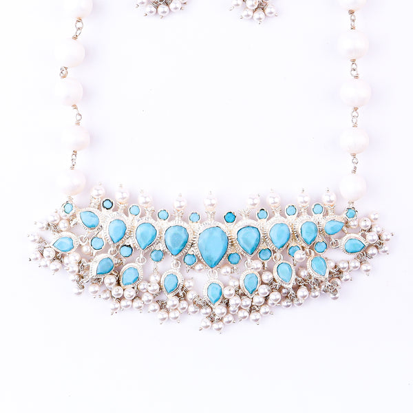 Turquoise Tanmani Set (Made to Order)