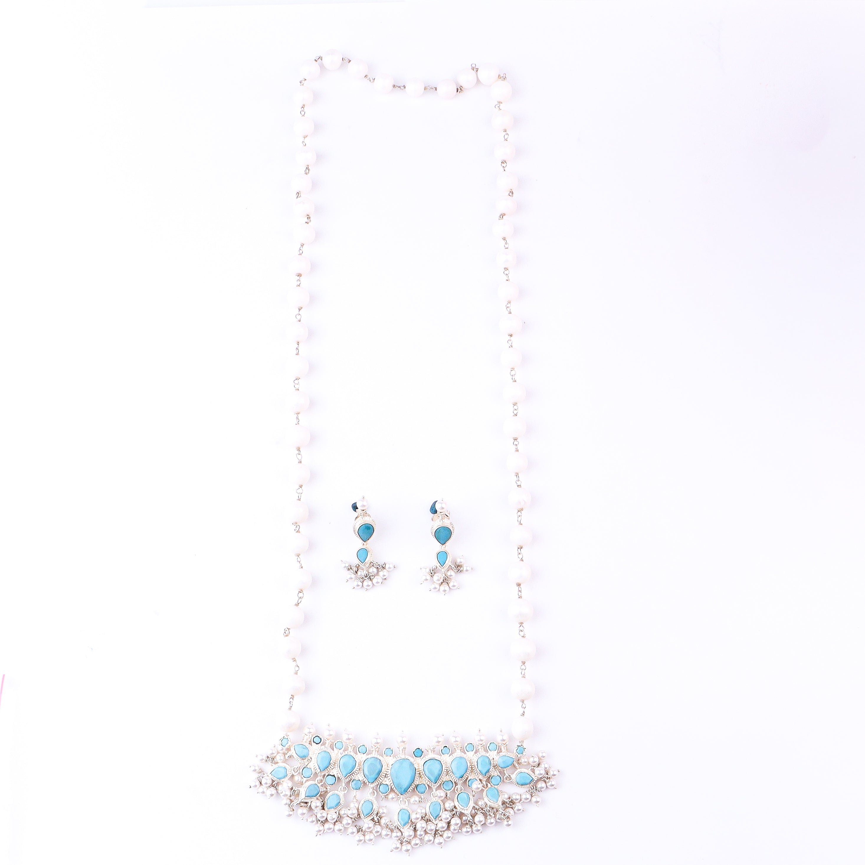 Turquoise Tanmani Set