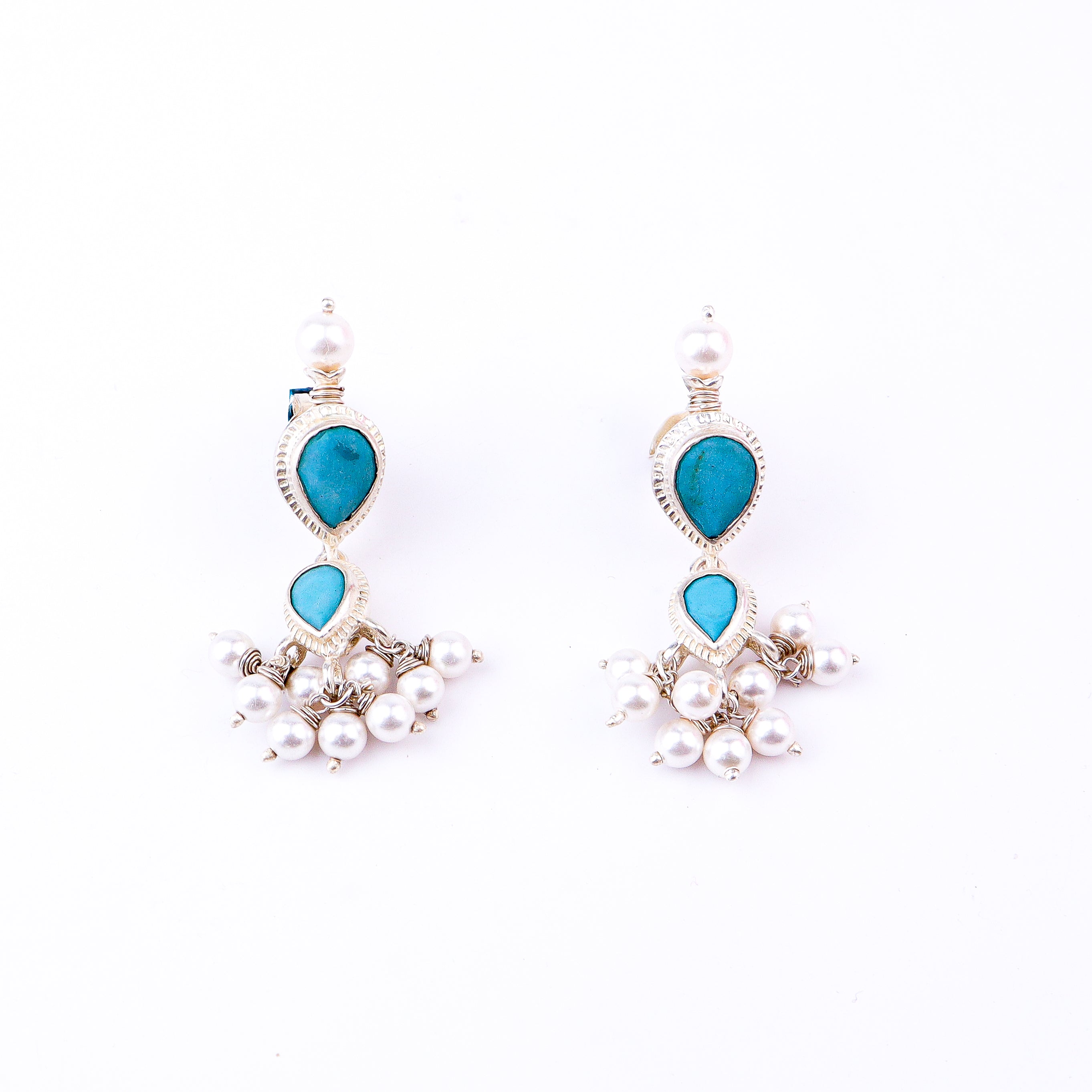 Turquoise Tanmani Set