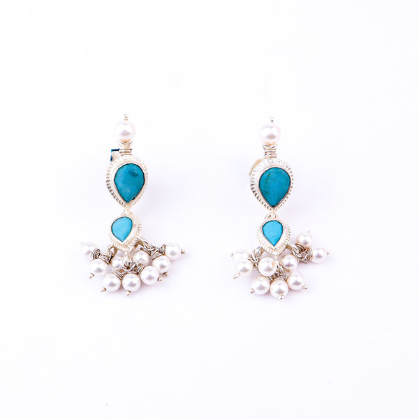 Turquoise Tanmani Set (Made to Order)