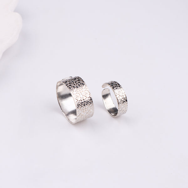 Textured Couple Ring / Bands