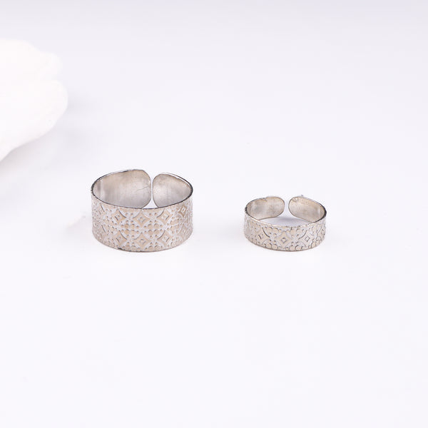 Textured Couple Ring / Bands