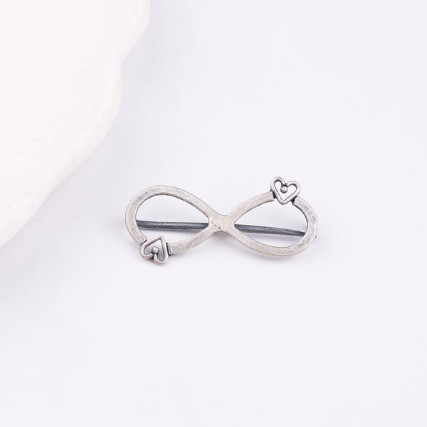 Infinity Love Brooch for Men / Women