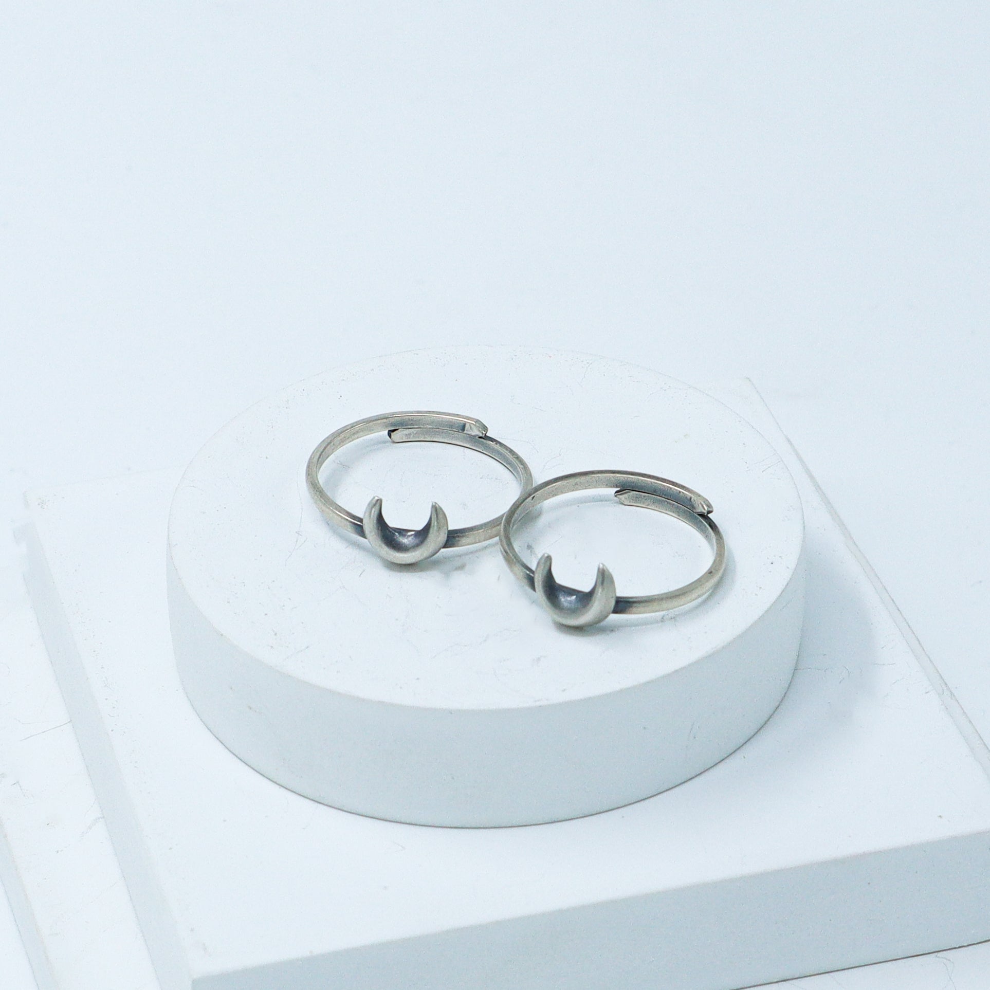 Silver Adjustable Toe ring (Chandra)