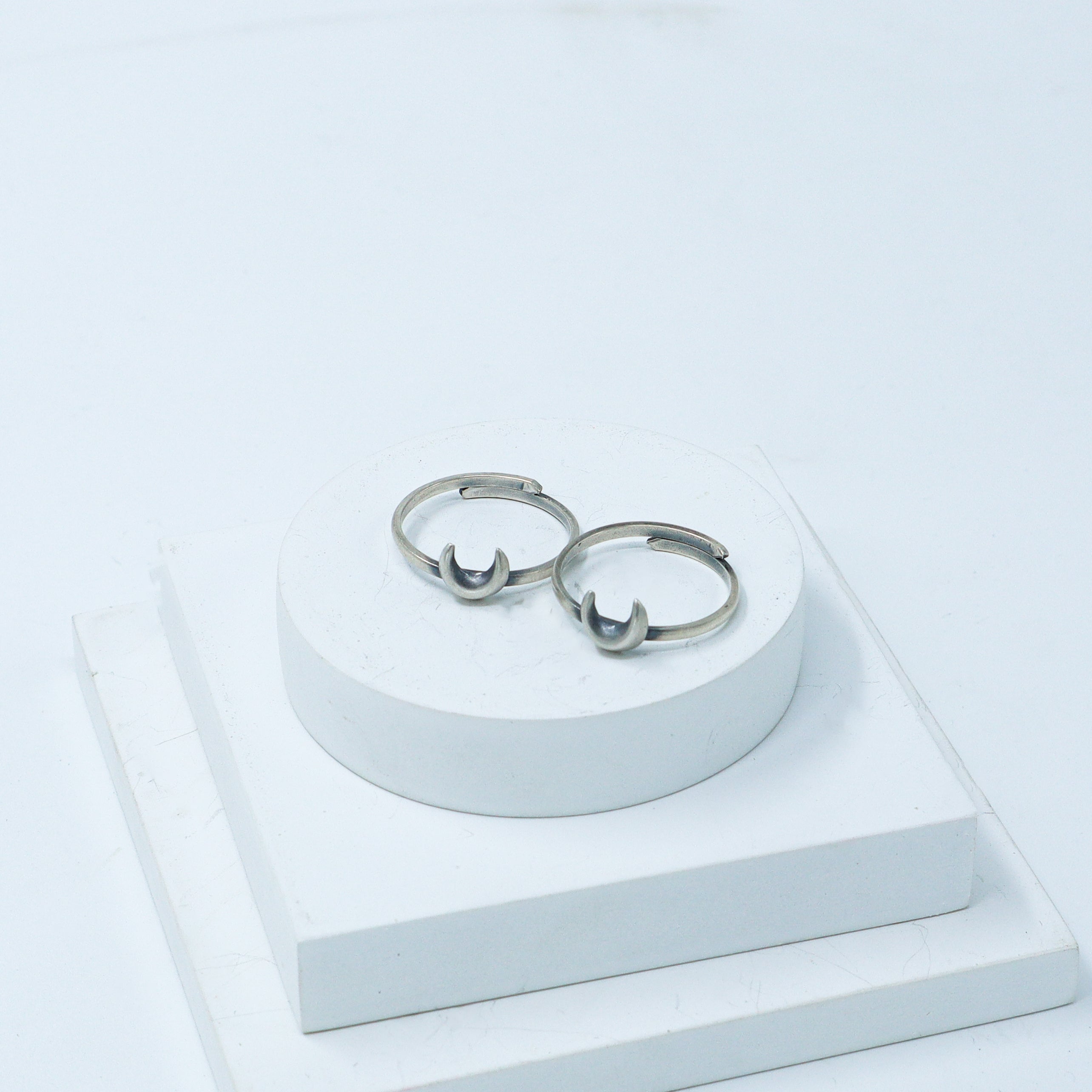 Silver Adjustable Toe ring (Chandra)