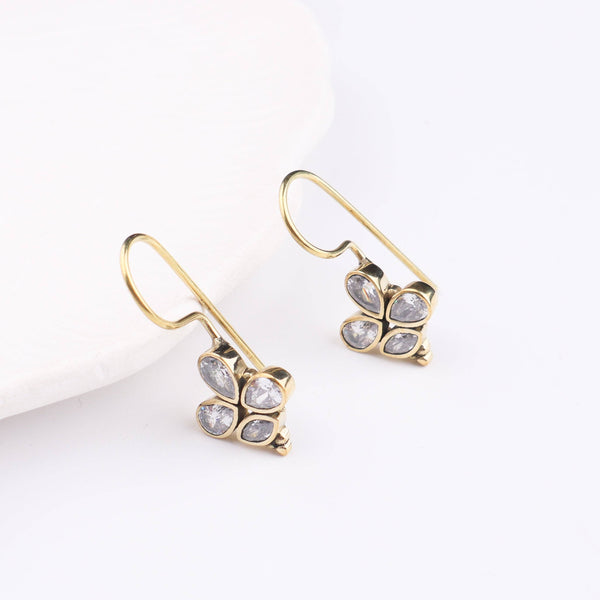 Brass Fashion Earring
