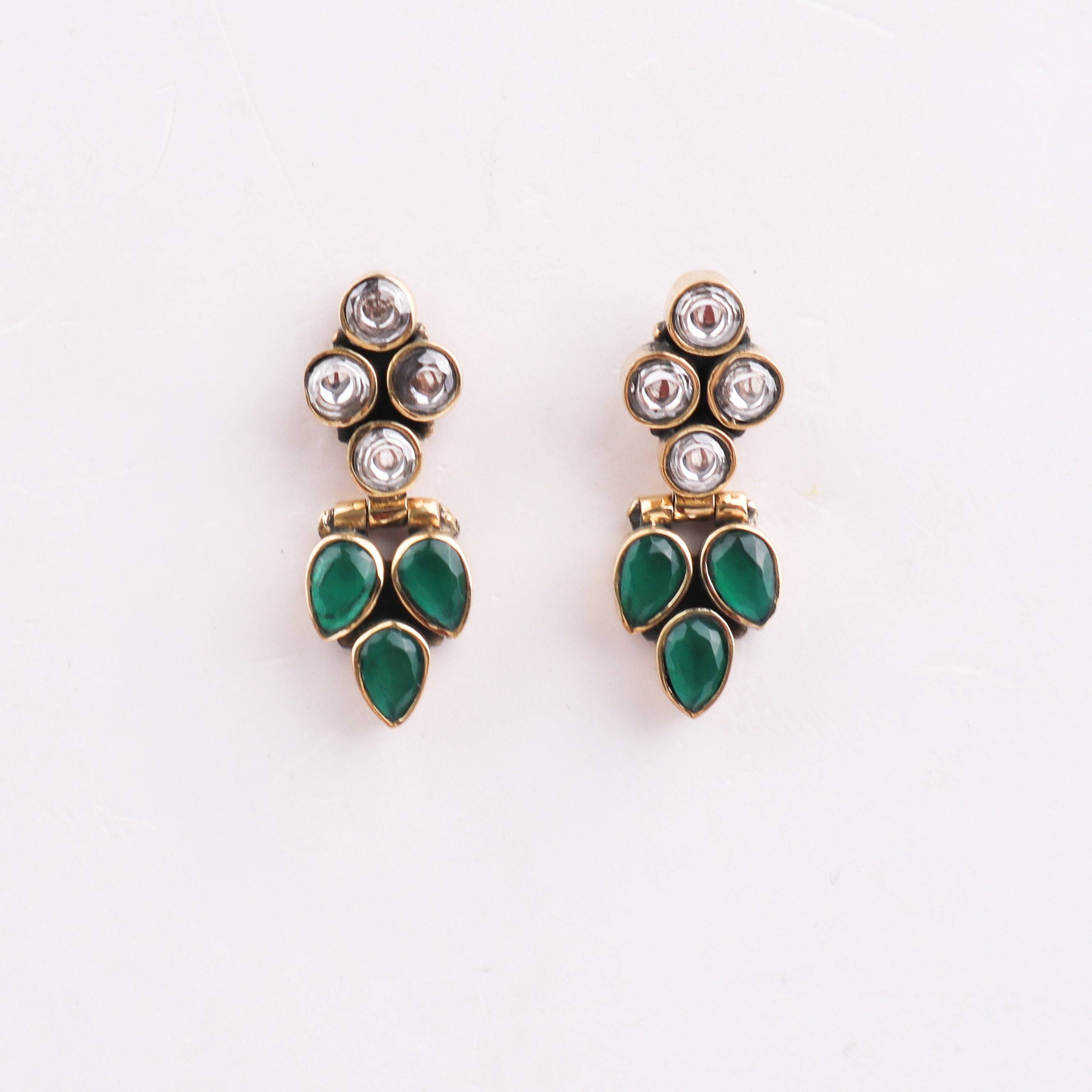 Brass Fashion Earring