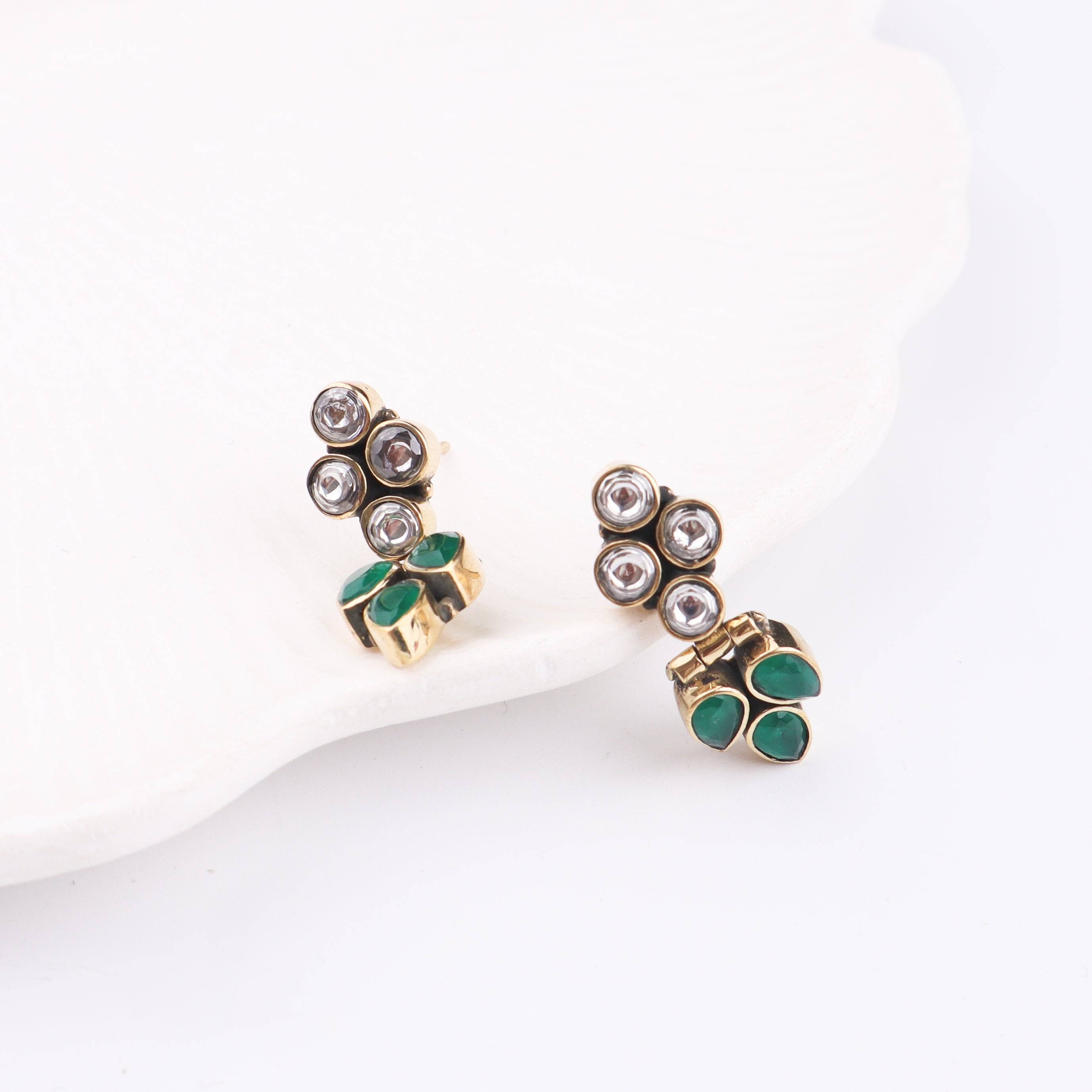 Brass Fashion Earring