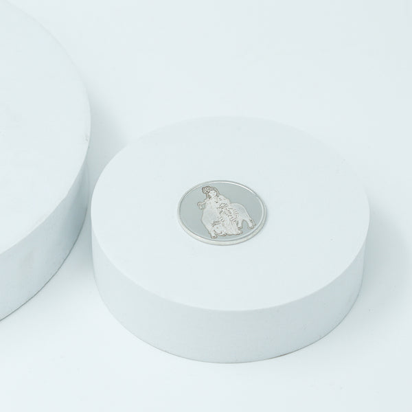 Silver Shree Krishna Coin - 10gm