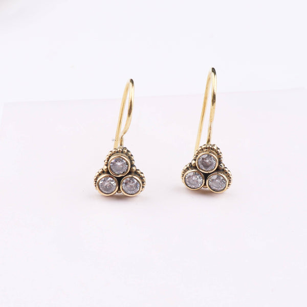 Brass Fashion Earring