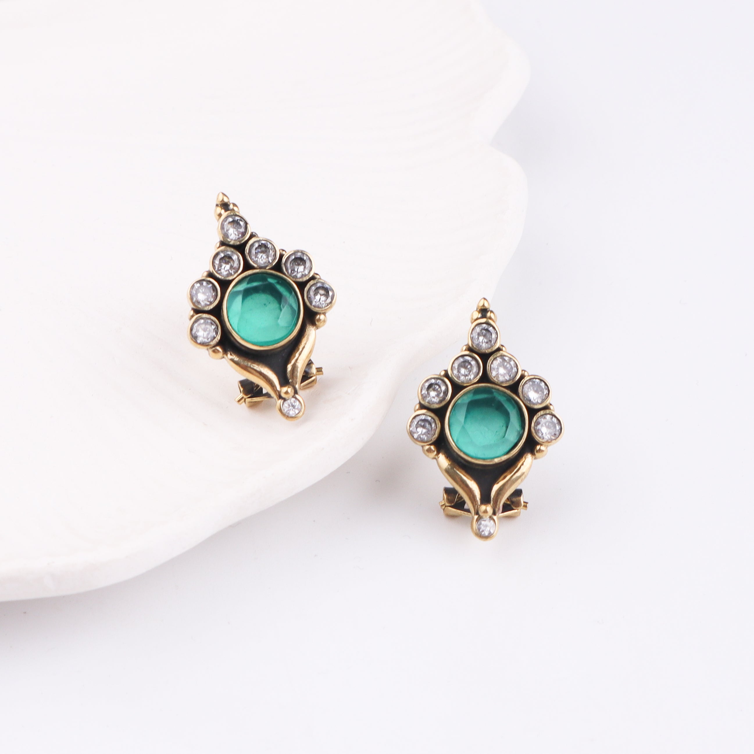 Brass Fashion Earring