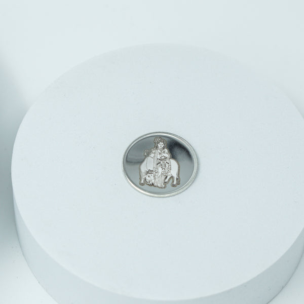 Silver Shree Krishna Coin - 5gm
