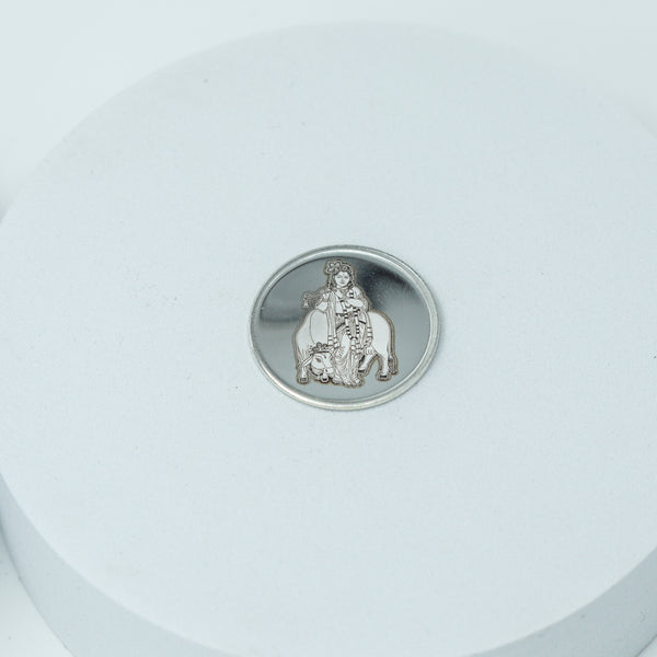 Silver Shree Krishna Coin - 5gm