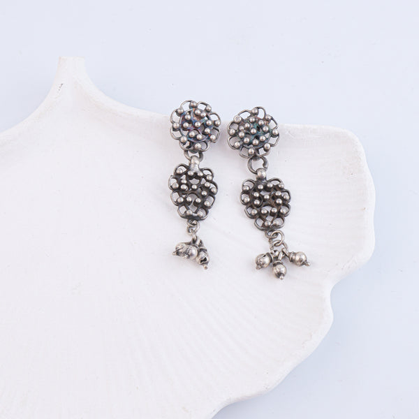 Antique Silver Earrings