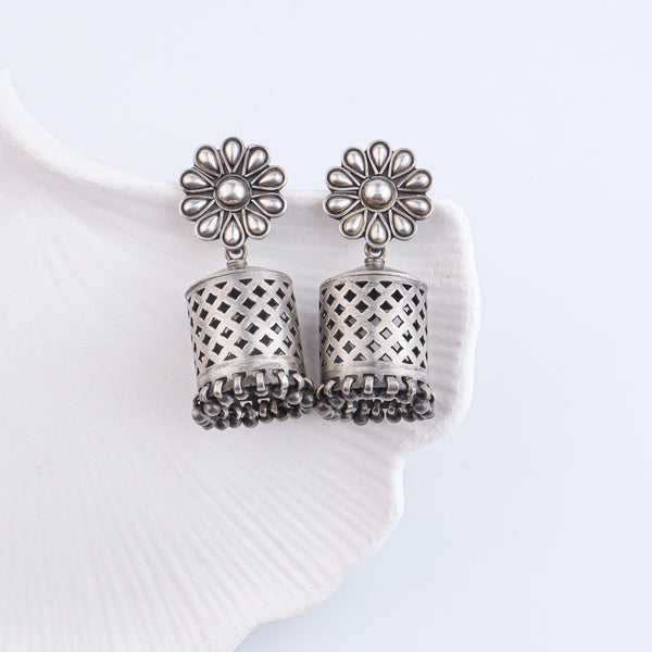 Antique Silver Earrings