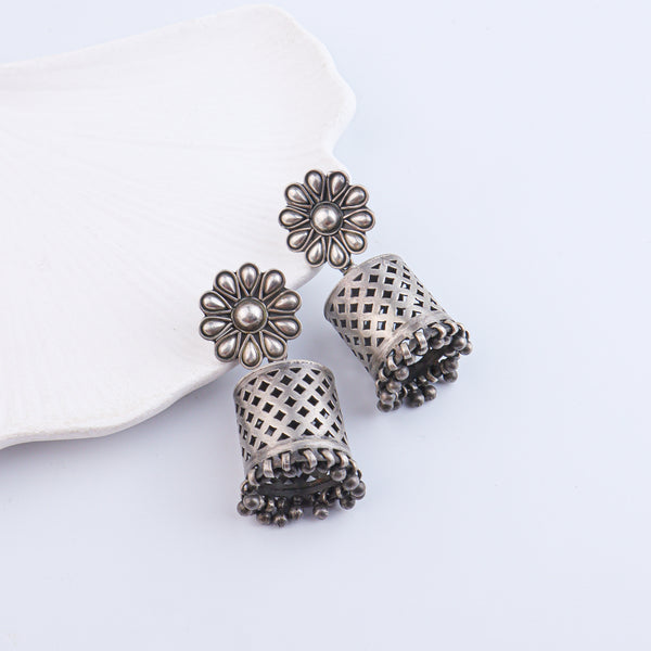 Antique Silver Earrings