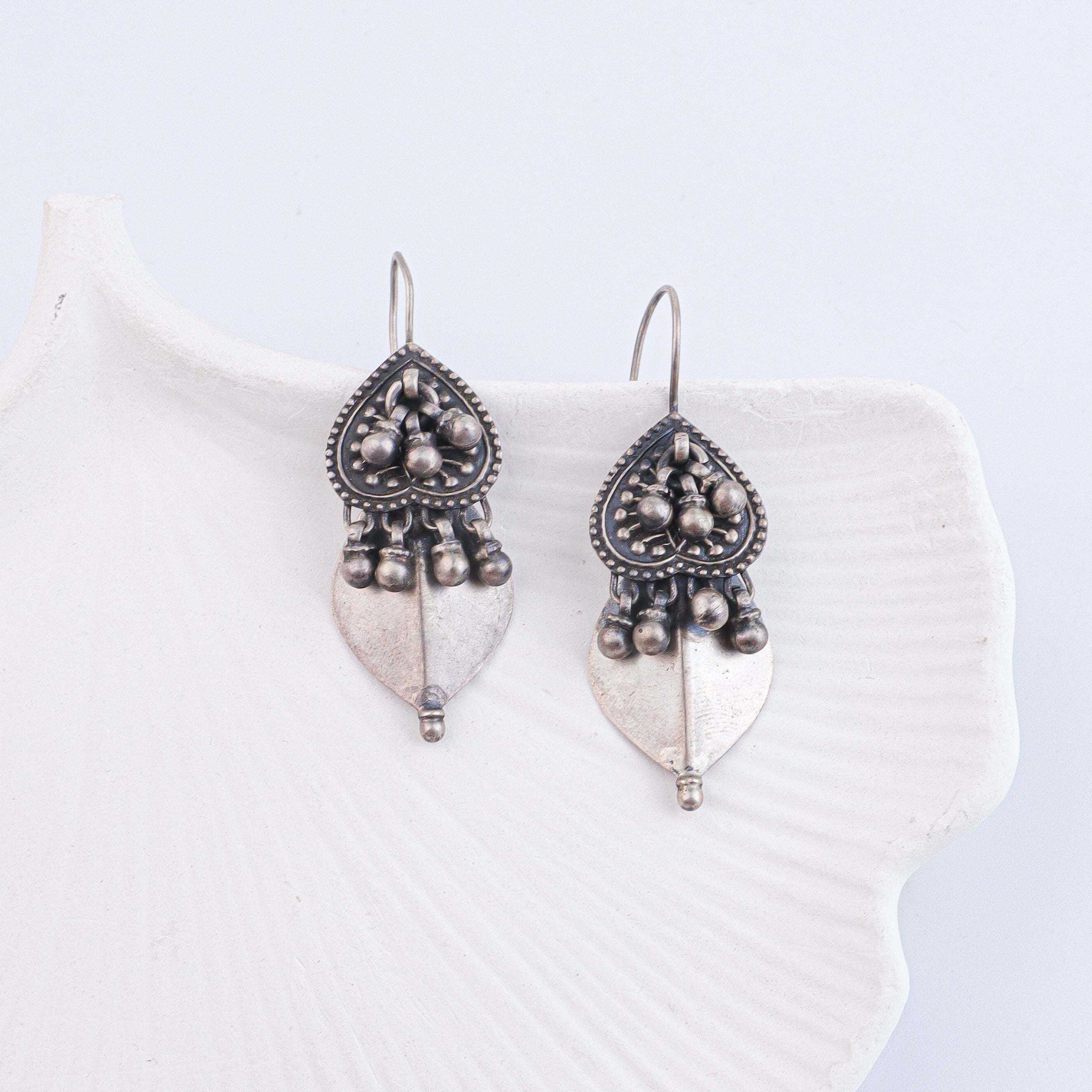 Antique Silver Earrings