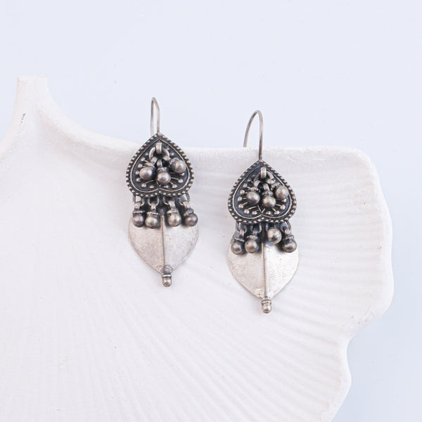 Antique Silver Earrings