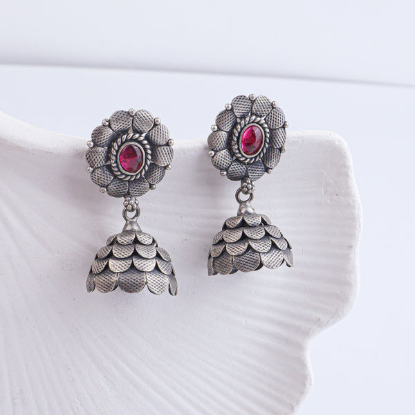 Antique Silver Earrings