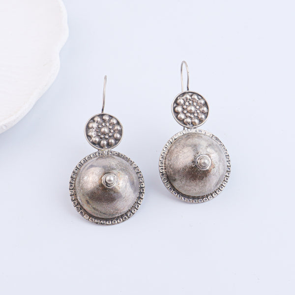 Antique Silver Earrings