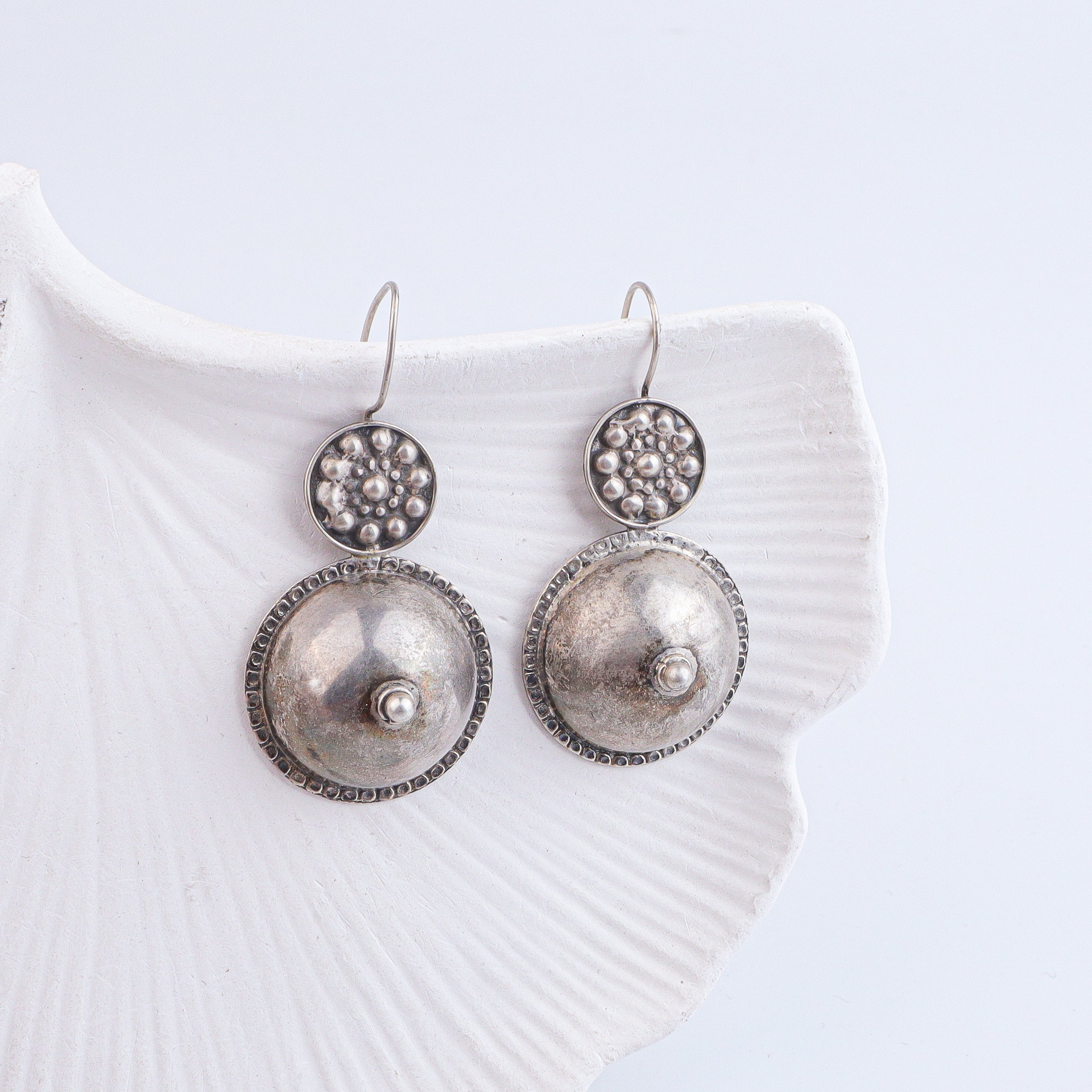 Antique Silver Earrings