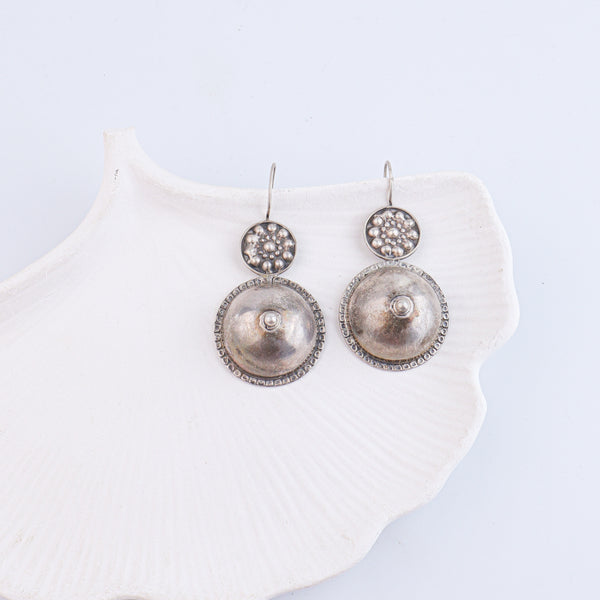 Antique Silver Earrings
