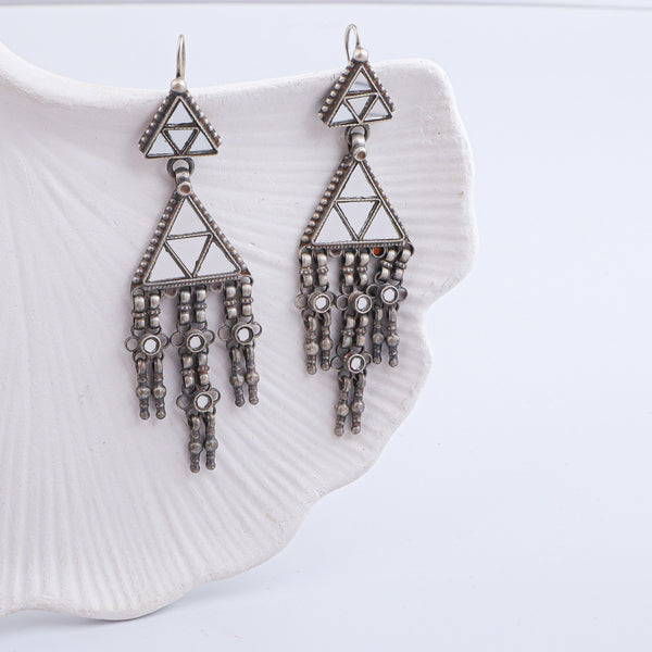 Antique Silver Earrings