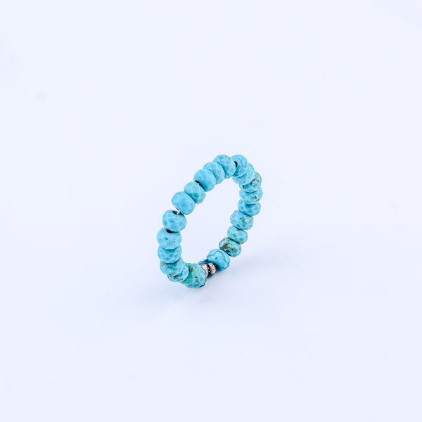 Turquoise Beaded Ring