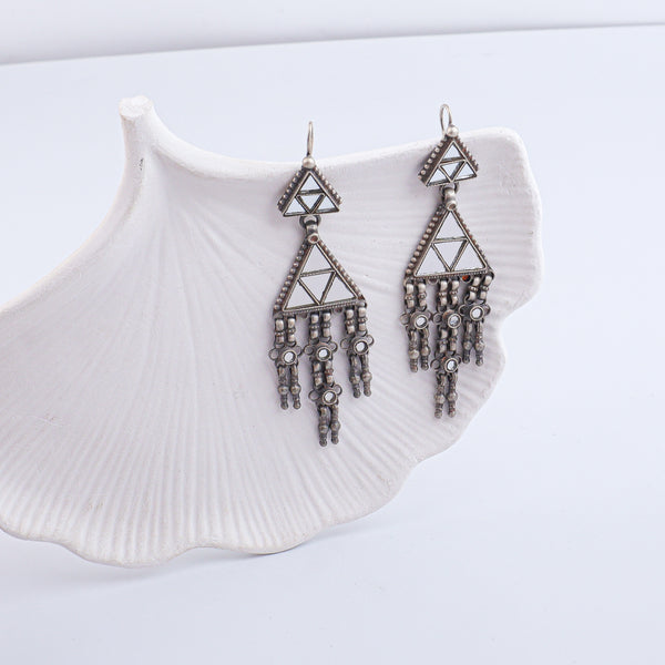 Antique Silver Earrings