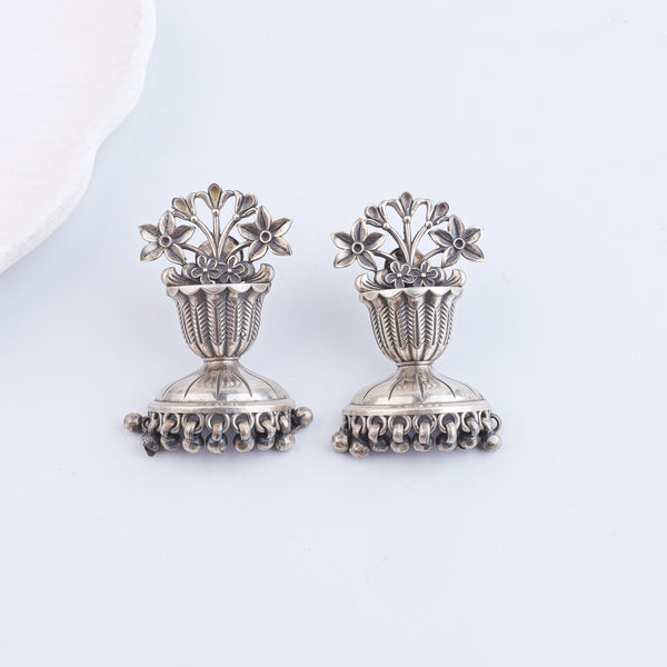 Antique Silver Earrings