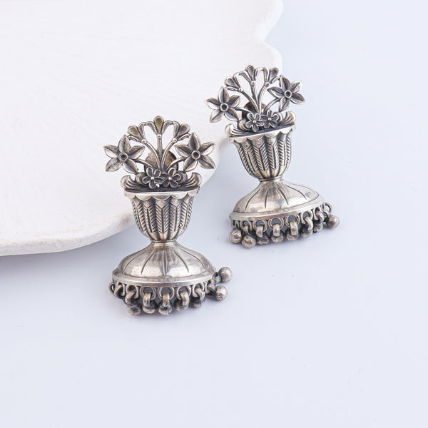Antique Silver Earrings