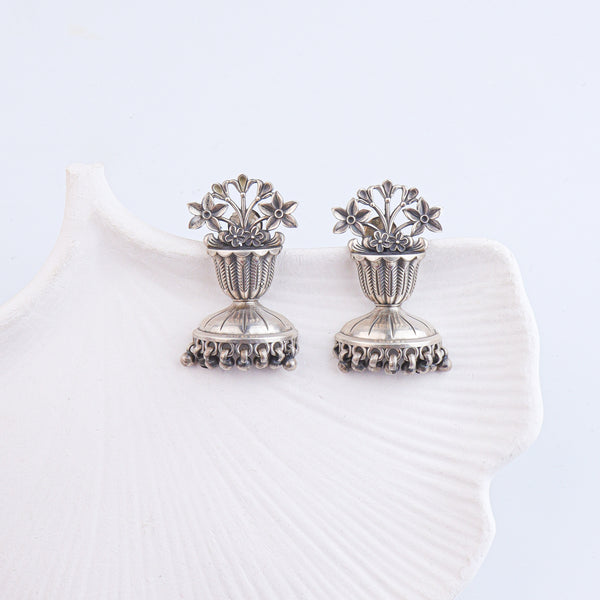 Antique Silver Earrings