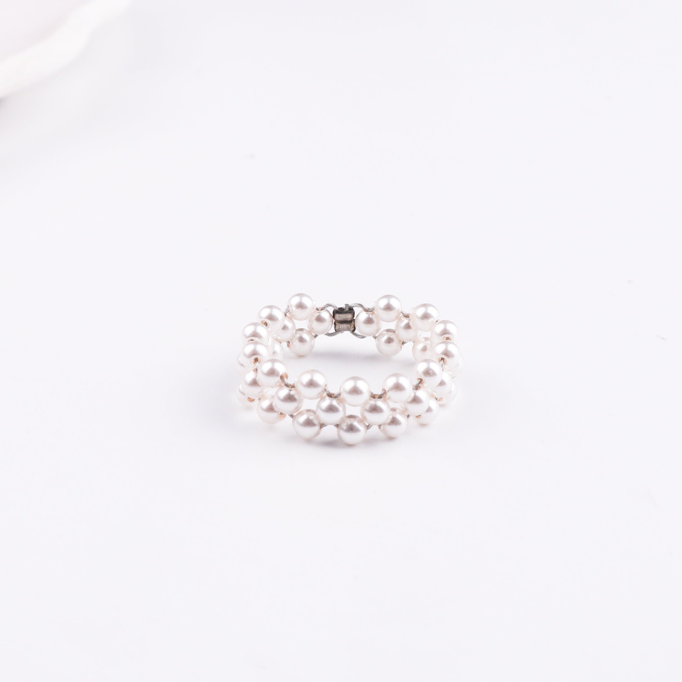 Handmade Pearl Ring | 92.5 Silver