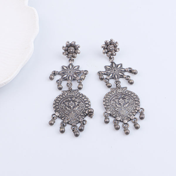 Antique Silver Earrings