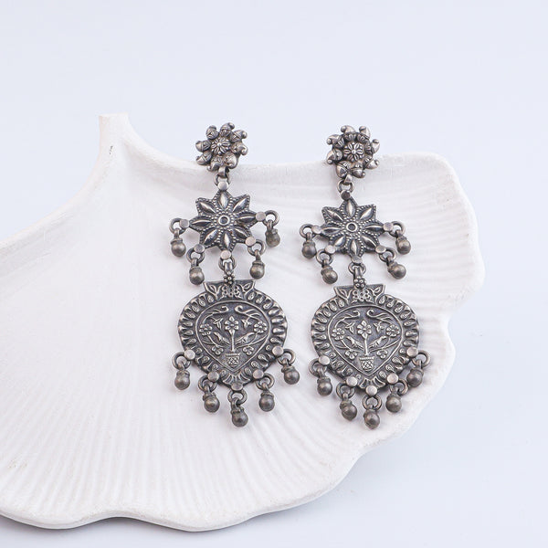 Antique Silver Earrings