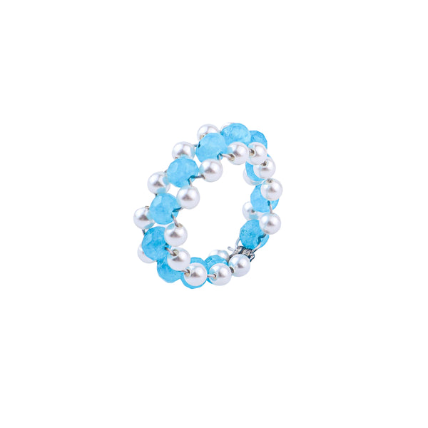 Jade and Pearls Ring